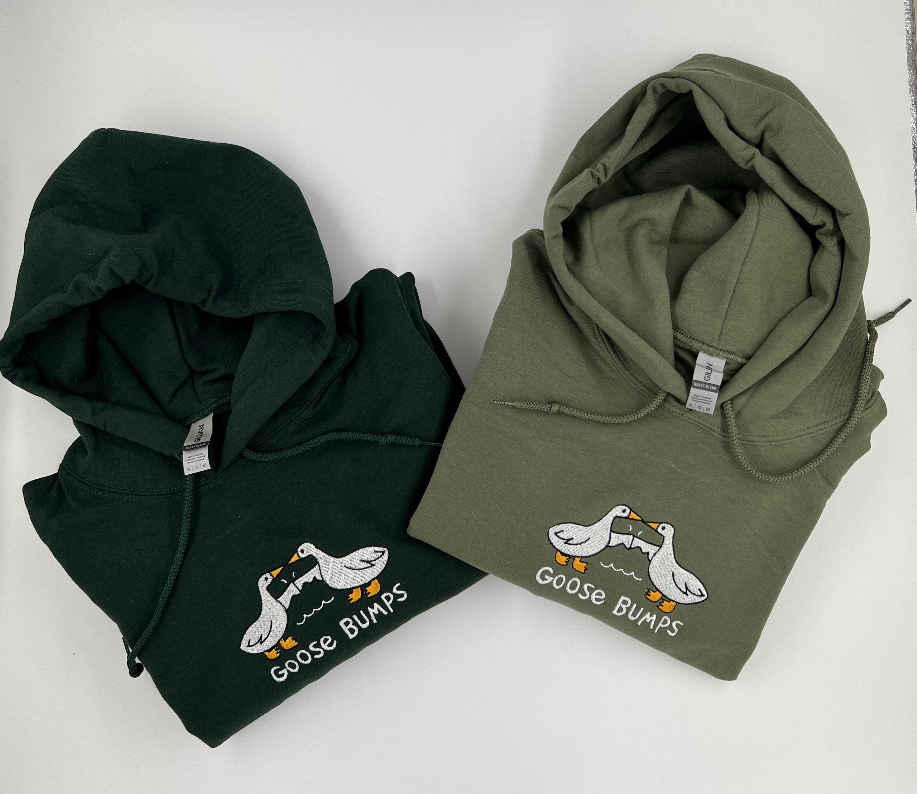 Embroidered Goose Bumps Hoodie, Goose Bumps Hoodies, Goose Bumps Shirt, Cozy Hoodies, Unisex Goose Hooded Sweatshirt, Mother's Day Gift Embroidered Goose Bumps Hoodie, Goose Bumps Hoodies, Goose Bumps Shirt, Cozy Hoodies, Unisex Goose Hooded Sweatshirt, Mother's Day Gift